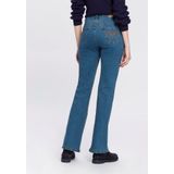 Arizona Bootcut-Jeans Comfort-Fit ausgestellte Beinform, mit Eingrifftaschen, High-Waist