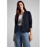 STREET ONE Sweatblazer aus Baumwolle mit Stretchanteil