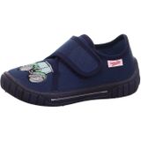 Superfit Bill WMS: Mittel Hausschuh Kindergarten Schuh im Jeans-Look, Größenschablone zum Download