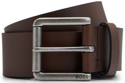 BOSS Ledergürtel Joris_Sz40 mit Logo auf der Dornschließe