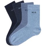 H.I.S Socken (Packung, 4-Paar) ohne einschneidendes Bündchen