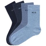 H.I.S Socken (Packung, 4-Paar) ohne einschneidendes Bündchen