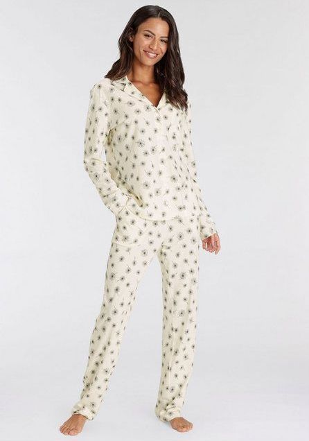 s.Oliver Pyjama (2 tlg) mit schönem Muster