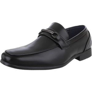 Coolwalk Elegante Herrenschuhe – Komfortable Loafer für jeden Anlass Slipper (89229243) Blockabsatz Business-Schuhe in Schwarz