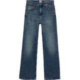 Tommy Jeans Relax-fit-Jeans Mia Mid Rise Relaxed Straight in blauer Waschung, mit Hammerschlaufe