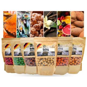 Zite Kunstköder Boilies verschiedene Aromen fängige Angelköder fürs Karpfenangeln 3kg