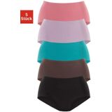 petite fleur Taillenslip (5er-Pack) aus elastischer Baumwolle