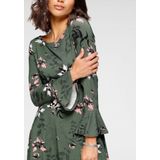 Laura Scott Jerseykleid festliche Anlässe, langes Kleid, elegant, aus Viskosemischung