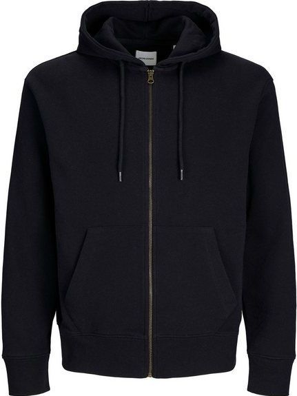 Jack & Jones Kapuzensweatjacke JJECHARGE SWEAT ZIP HOOD NOOS mit Rippbündchen