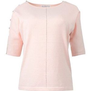 Passioni Strickpullover mit Glitzersteinen