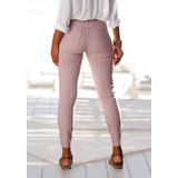 LASCANA 7/8-Jeggings mit Streifenprint in Slim-Fit-Form, Superstretch-Qualität