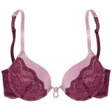 LASCANA Push-up-BH mit verstellbarer vorderer Mitte, Dessous