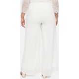 Sheego Schlupfhose Große Größen mit Chiffon im Lagenlook, gefüttert
