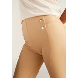 Freddy 7/8-Leggings WRUP HIGH WAIST SUPERSKINNY 7/8 mit Lifting & Shaping Effekt und Zierknöpfen
