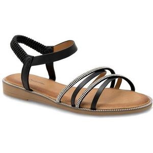 Clara Barson Sandalen WYL04008-1A Schwarz Sandale