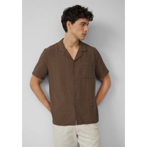 s.Oliver Kurzarmhemd Resort Fit: Baumwollshirt mit Struktur-Streifen