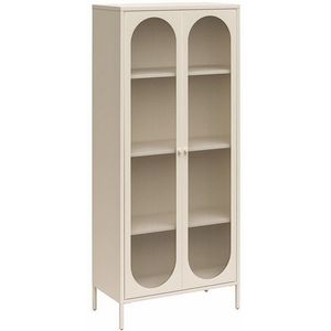 loft24 Vitrine Luna Standvitrine aus Metall