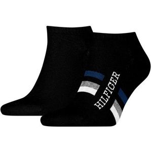 Tommy Hilfiger Sneakersocken TH MEN SNEAKER 2P HILFIGER TAB (2 Paar) Atmungsaktiv, Markenlogo