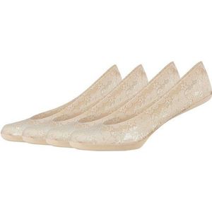 Camano Füßlinge comfort (4er Pack) mit zarter Spitze gefertigt