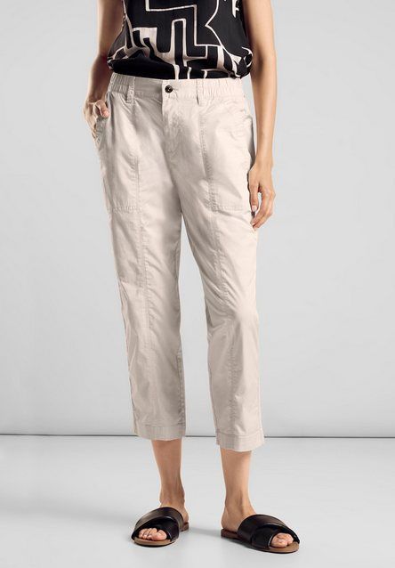 STREET ONE Stoffhose Style Bonny in 3/4 Länge mit Stretch