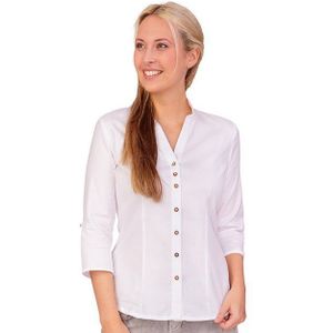 orbis Trachtenbluse Trachtenbluse - CHARLINE - weiß