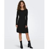 ONLY Midikleid ONLNATASCHA LS PEARL O-NECK DRESS CC KNT
