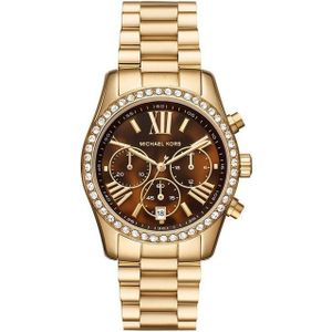 MICHAEL KORS Chronograph LEXINGTON MK7276, Quarzuhr, Armbanduhr, Damenuhr, Stoppfunktion, Edelstahlarmband