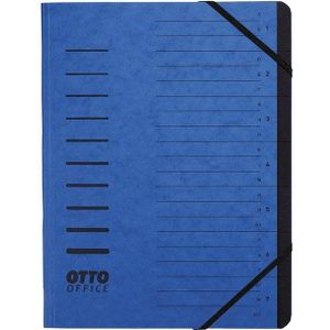 Otto Office Organisationsmappe Standard, Sammelmappe mit 7 Fächern, DIN A4