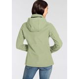 Icepeak Softshelljacke D SOFTSHELLJACKE BRENHAM mit hohem Stehkragen