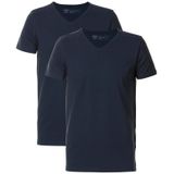 Petrol Industries T-Shirt (Packung, 2er-Pack) V-Ausschnitt