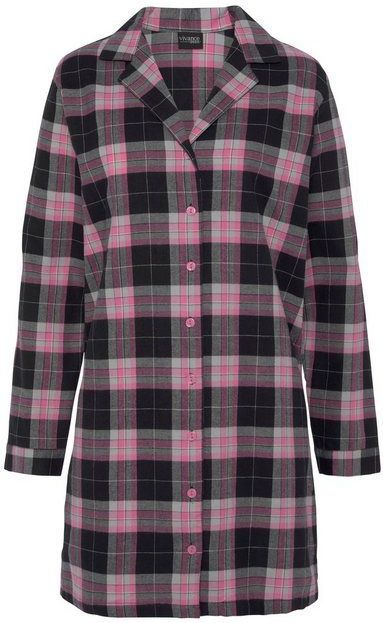 Vivance Dreams Nachthemd aus kuschelig weichem Flanell