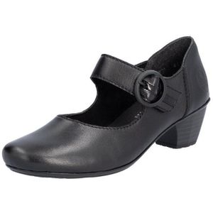 Rieker Spangenpumps, Festtagsschuh, Pumps, Trichterabsatz, mit Klettriemchen