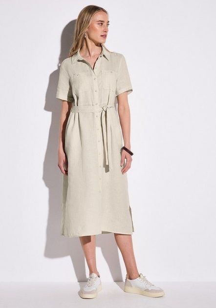 STREET ONE Hemdblusenkleid mit Knopfleiste