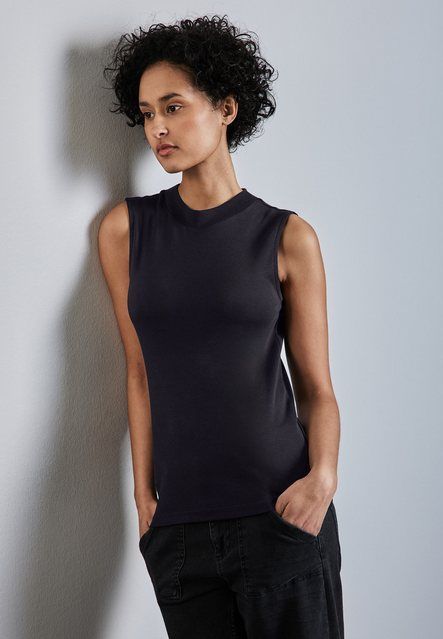STREET ONE Shirttop mit Rollkragen