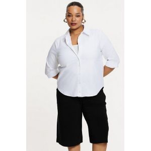 YOEK Blusentop Damen Bluse Mit Knöpfen