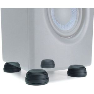 keepdrum keepdrum SSA300 Boxen-Füße Schwingungsdämpfer Lautsprecherständer, (bis 10,00 Zoll, Boxen-Füße, Schwingungsdämpfer 4-Stück, reicht für 1 Box)