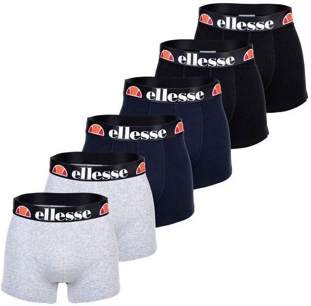 Ellesse Boxer Herren Boxershort 6er Pack Baumwolle (Packung, 6er Pack)