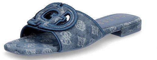 Guess Guess Damen Pantolette Tarishae blau Pantolette