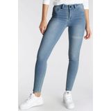 Arizona Skinny-fit-Jeans Ultra Stretch extra-eng geschnittene Beinform, modische Used-Waschung