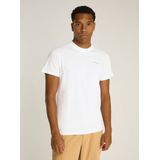 Tommy Jeans T-Shirt TJM SLIM LINEAR CHEST TEE EXT mit Logoschriftzug