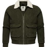 Ragwear Cordjacke Aviss Wasserdichte Herren Übergangsjacke aus Kord