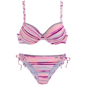 Venice Beach Bügel-Bikini mit Häkelkanten