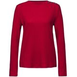 STREET ONE Langarmshirt im soften Baumwoll-Mix