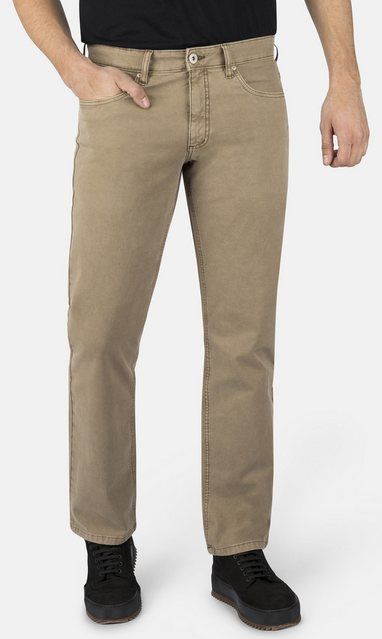 HERO by John Medoox 5-Pocket-Jeans Denver Colour Regular Straight Stretch Straight Fit Casual Clean Wash Denim Jeans für Herren