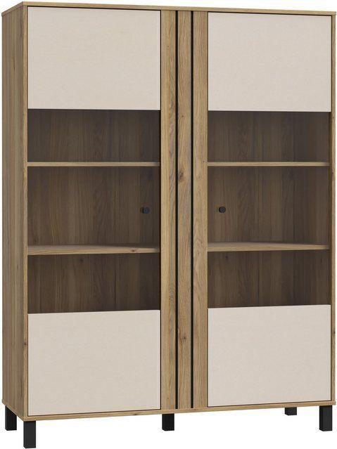 FORTE Highboard Killarney, Highboardvitrine, Stauraum, Soft Close