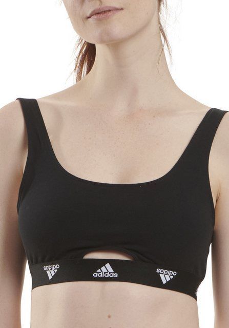 adidas Sportswear Bralette Active Comfort ohne Bügel, tiefer Rücken- und Rundhals-Ausschnitt