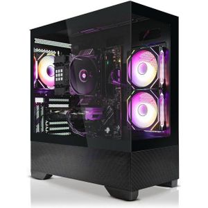 SYSTEMTREFF Gaming-PC (AMD Ryzen 7 8700F, Radeon RX 7800 XT, 32 GB RAM, 1000 GB SSD, Luftkühlung)