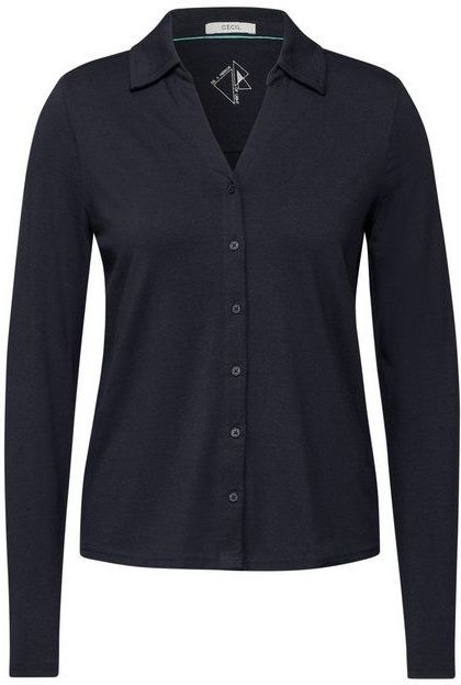 Cecil Langarmshirt aus Baumwolle mit Stretchante