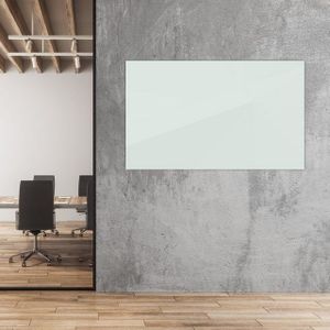 Karat Magnettafel Glas-Whiteboard, Rahmenlos, Magnethaftend, Sicherheitsglas