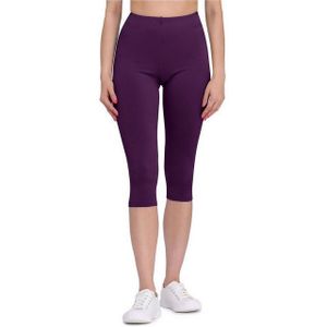 Bellivalini Leggings Damen 3/4 Capri Hose aus Viskose BLV50-148 (1-tlg) aus Viskose
